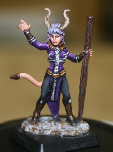 Lilith the Tiefling, front