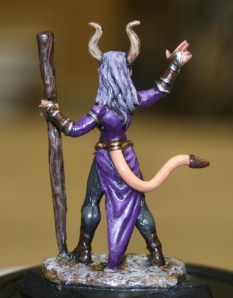 Lilith the Tiefling, back